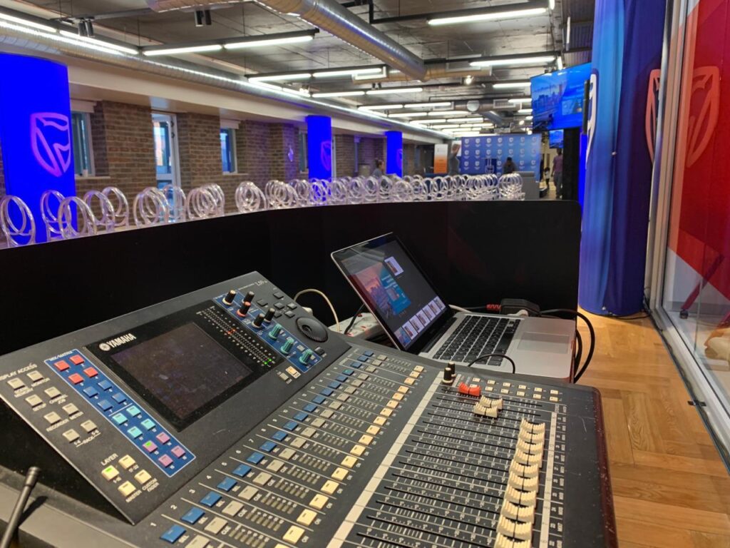 Sound Equipment for Standard Bank Corporate Function
